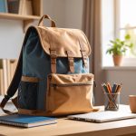 Rucksack, Laptop und Stifte. Alles muss sortiert und gepackt werden.